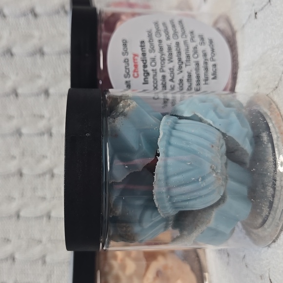 MADE TO ORDER! Salt Scrub Soap Minis  6 pack- 5oz - Picture 4 of 12